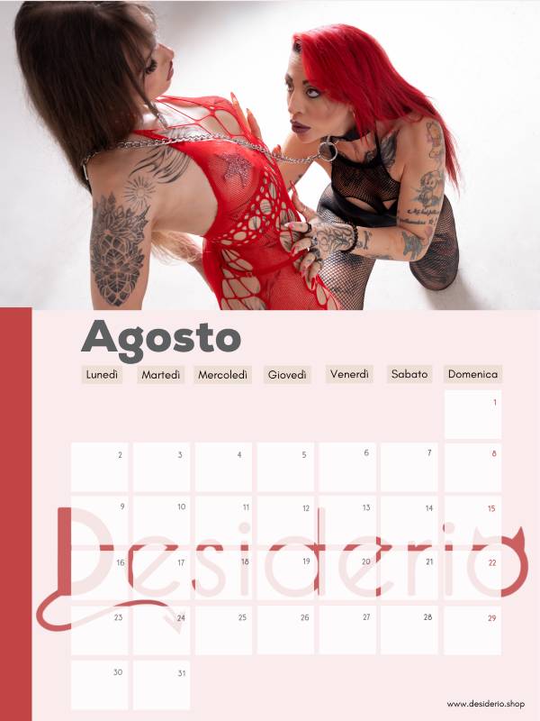 Calendario 2027 Giordana e Beatrice